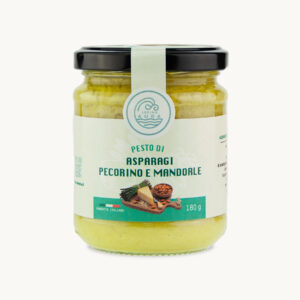 Pesto Asparagi, Pecorino e Mandorle Aura